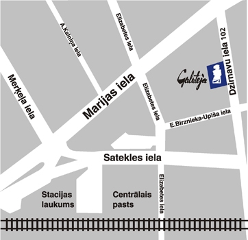 Galateja map Galateja map